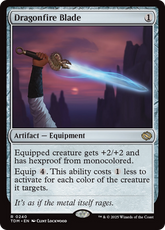 Lâmina do Fogo Dracônico / Dragonfire Blade - Magic: The Gathering - MoxLand